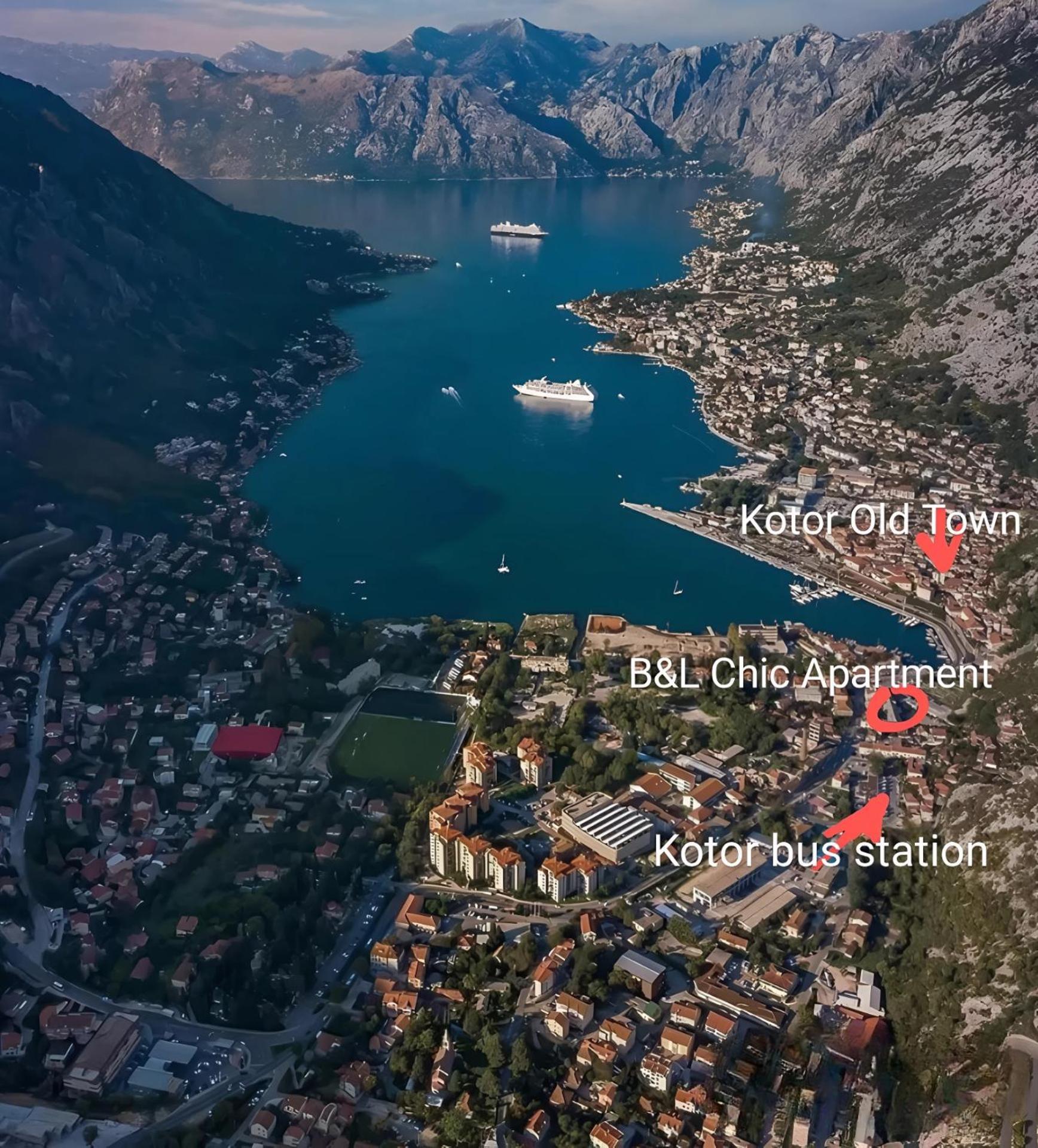 B&L Chic Apartment Skaljari Εξωτερικό φωτογραφία